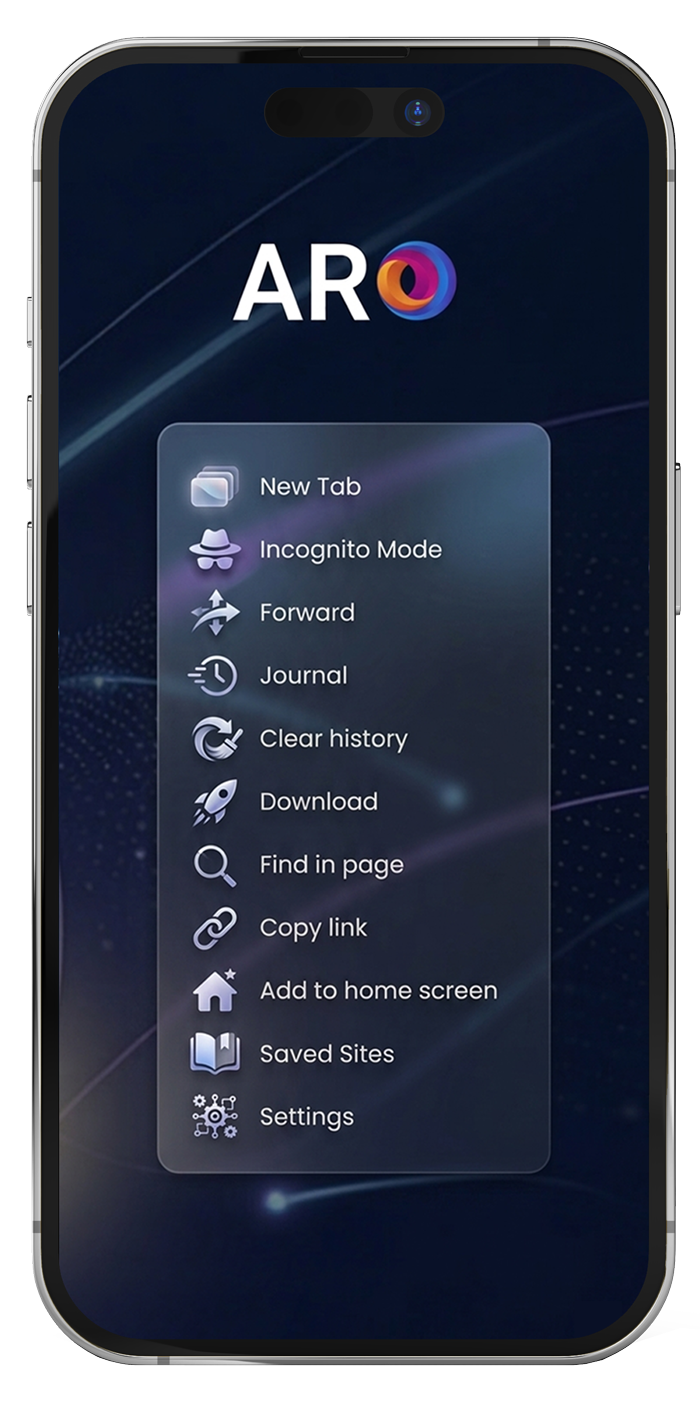 ARO Browser Screenshot 3